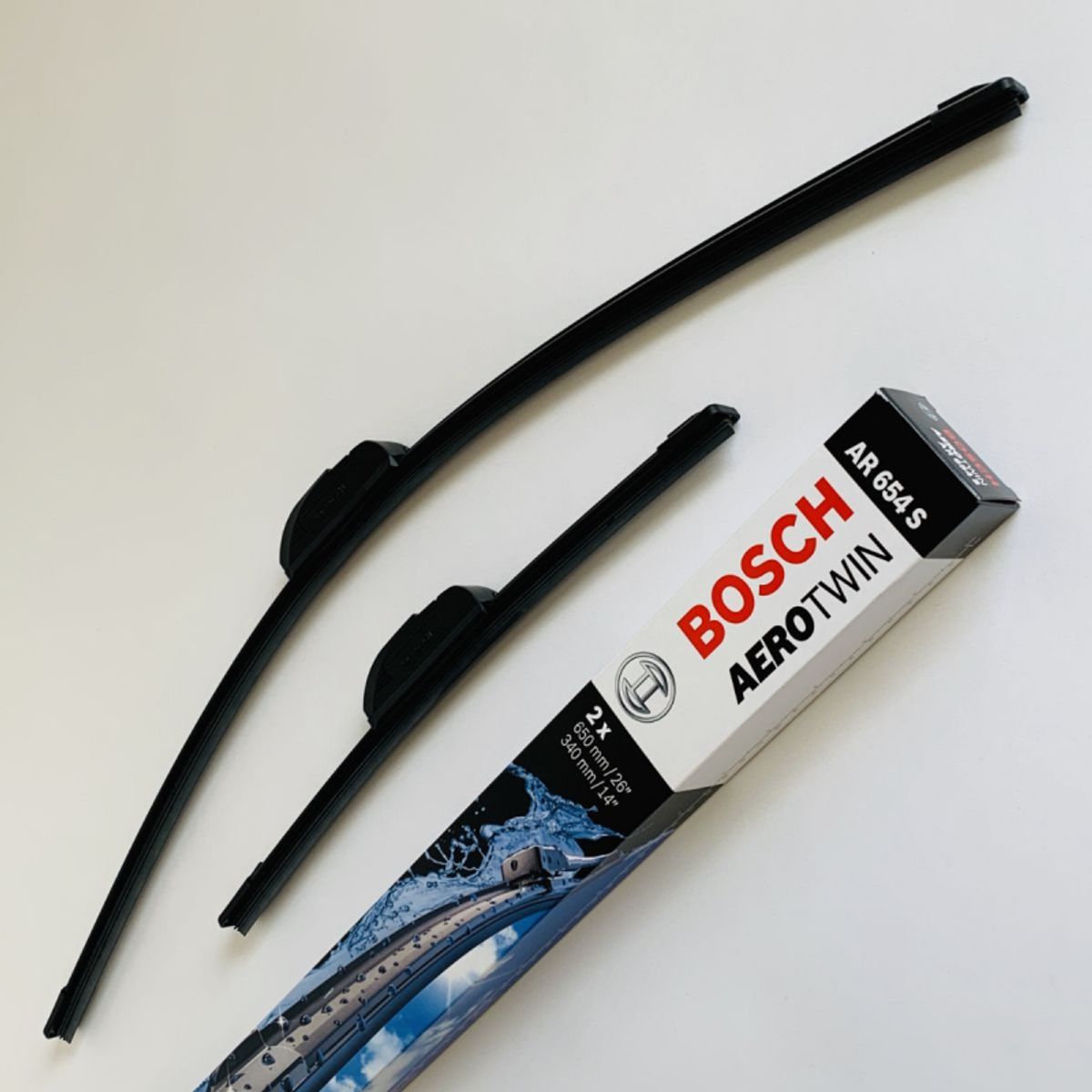 AR654S Bosch Aerotwin Viskerblade / Fladblade sæt 650+340mm