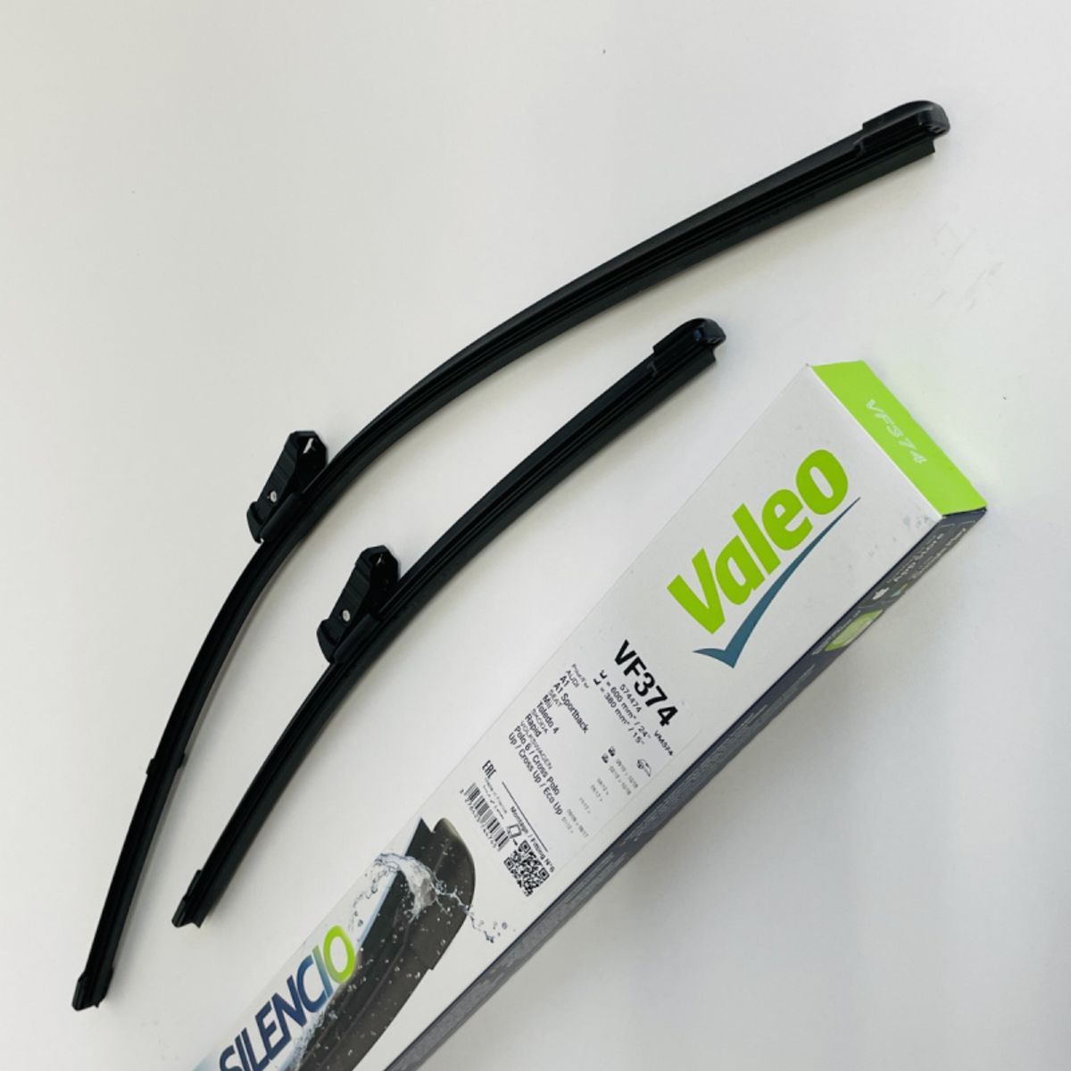 VF374 Valeo Silencio Viskerblade / Fladblade sæt 600+400mm