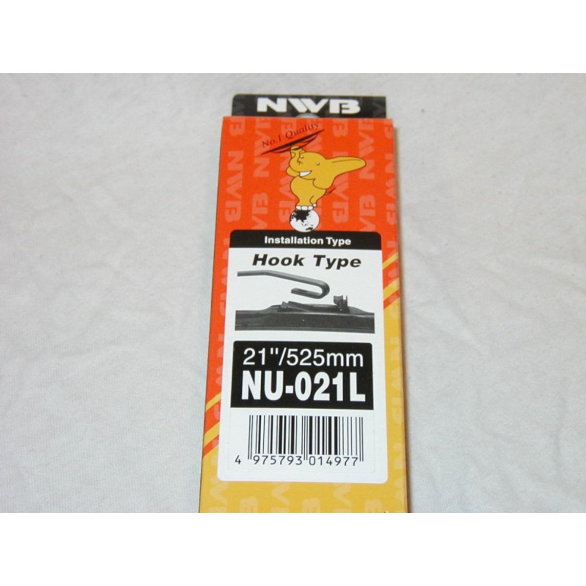 DUR-053L/NU-021L Denso/NWB Viskerblad, hybrid design 525mm lang