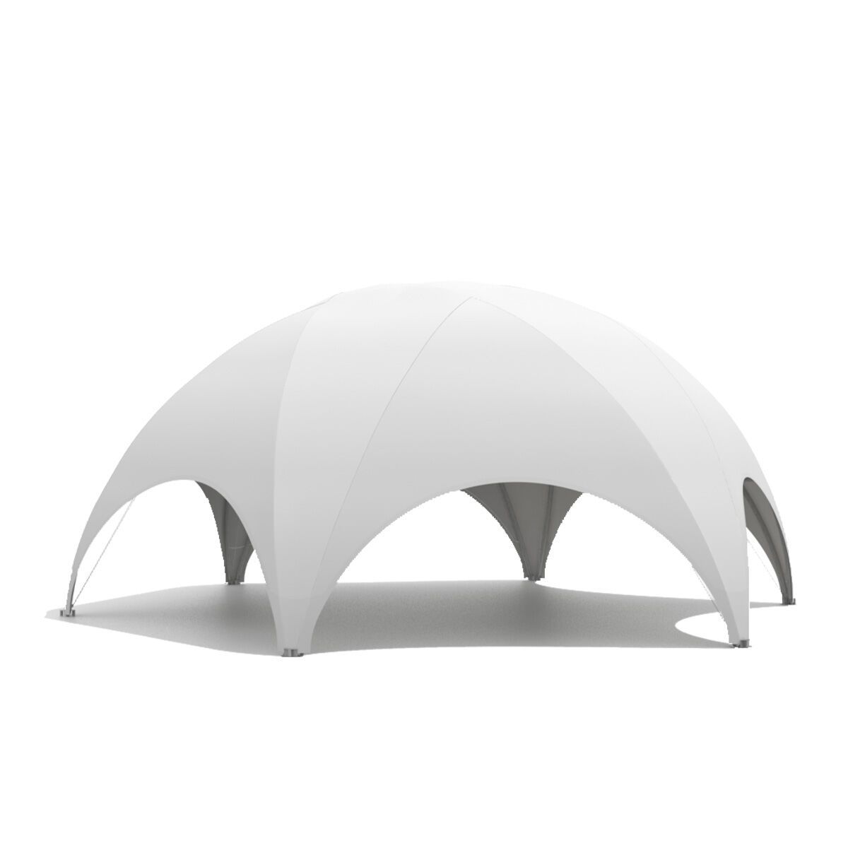 BUBBLE Hexadome M - komplet med tagdug, hvid