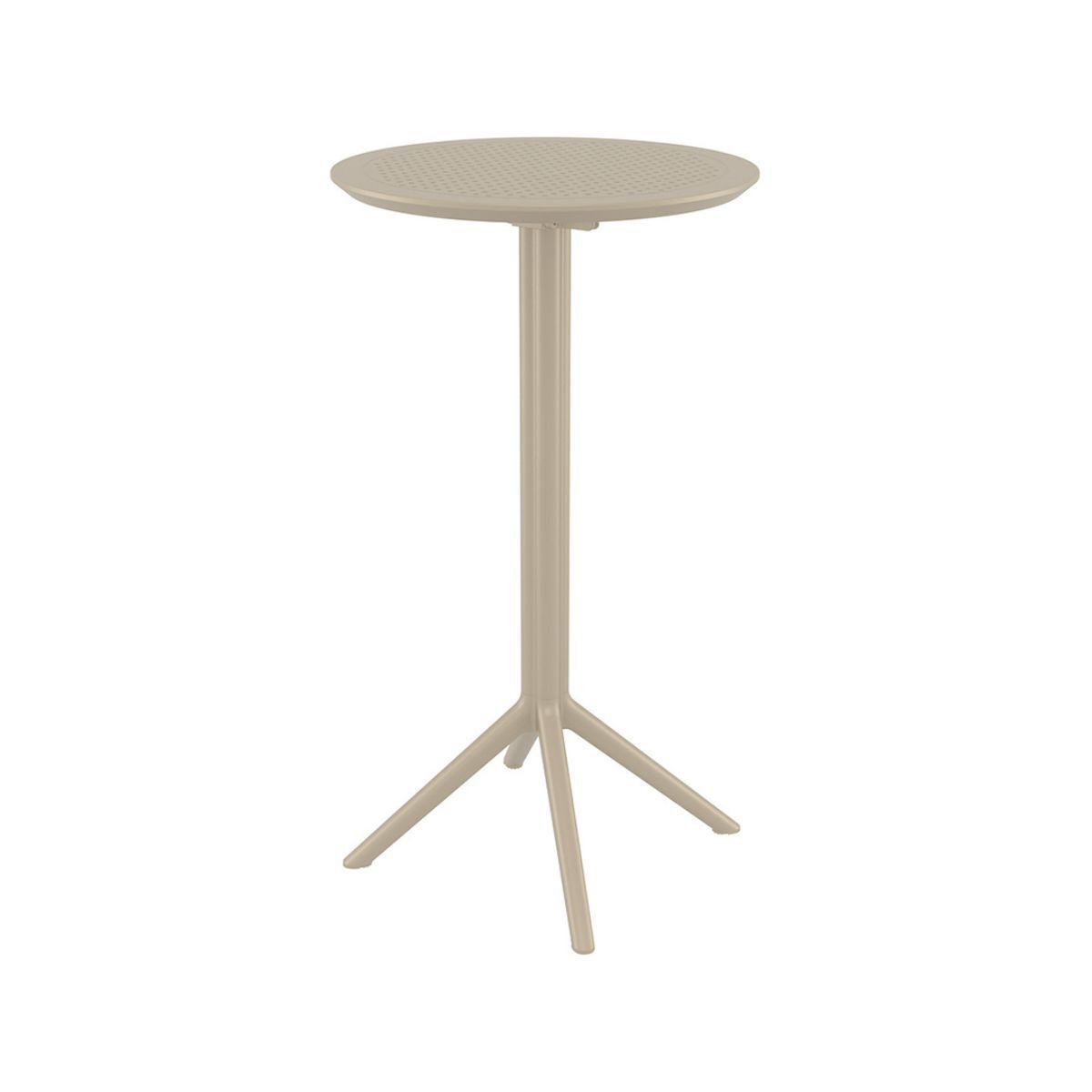 Sky barbord m/vip Ø60cm - Taupe