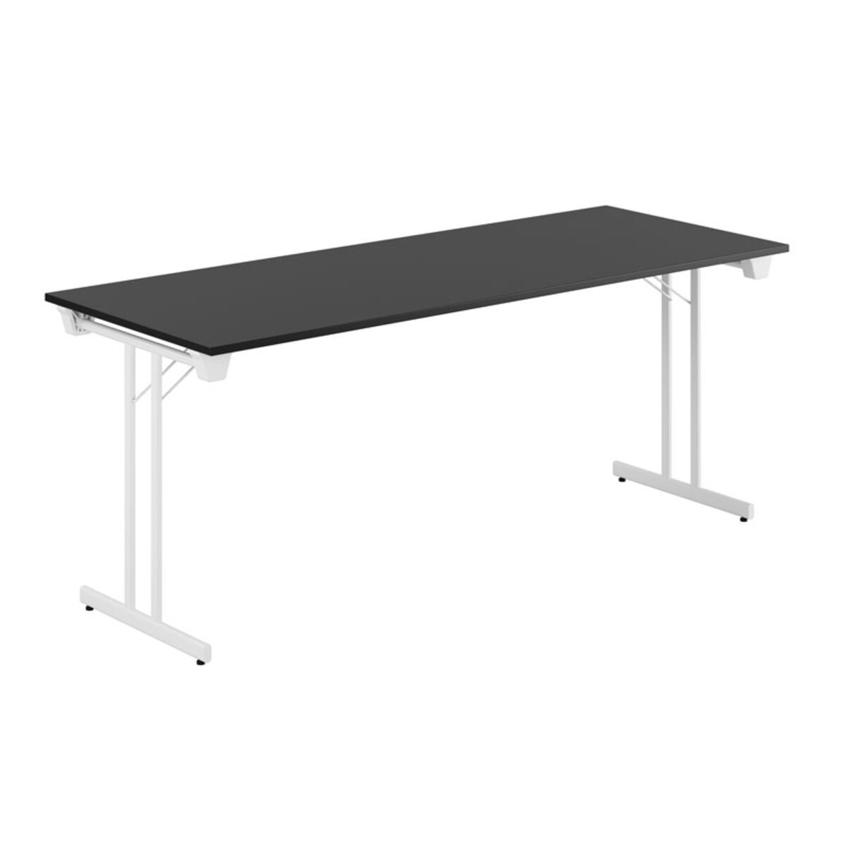 Dinner Style - 180x70cm - Sammenklappeligt bord - Sort-hvid