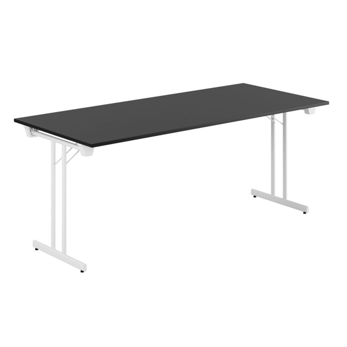 Dinner Style - 180x80cm - Sammenklappeligt bord - Sort-hvid