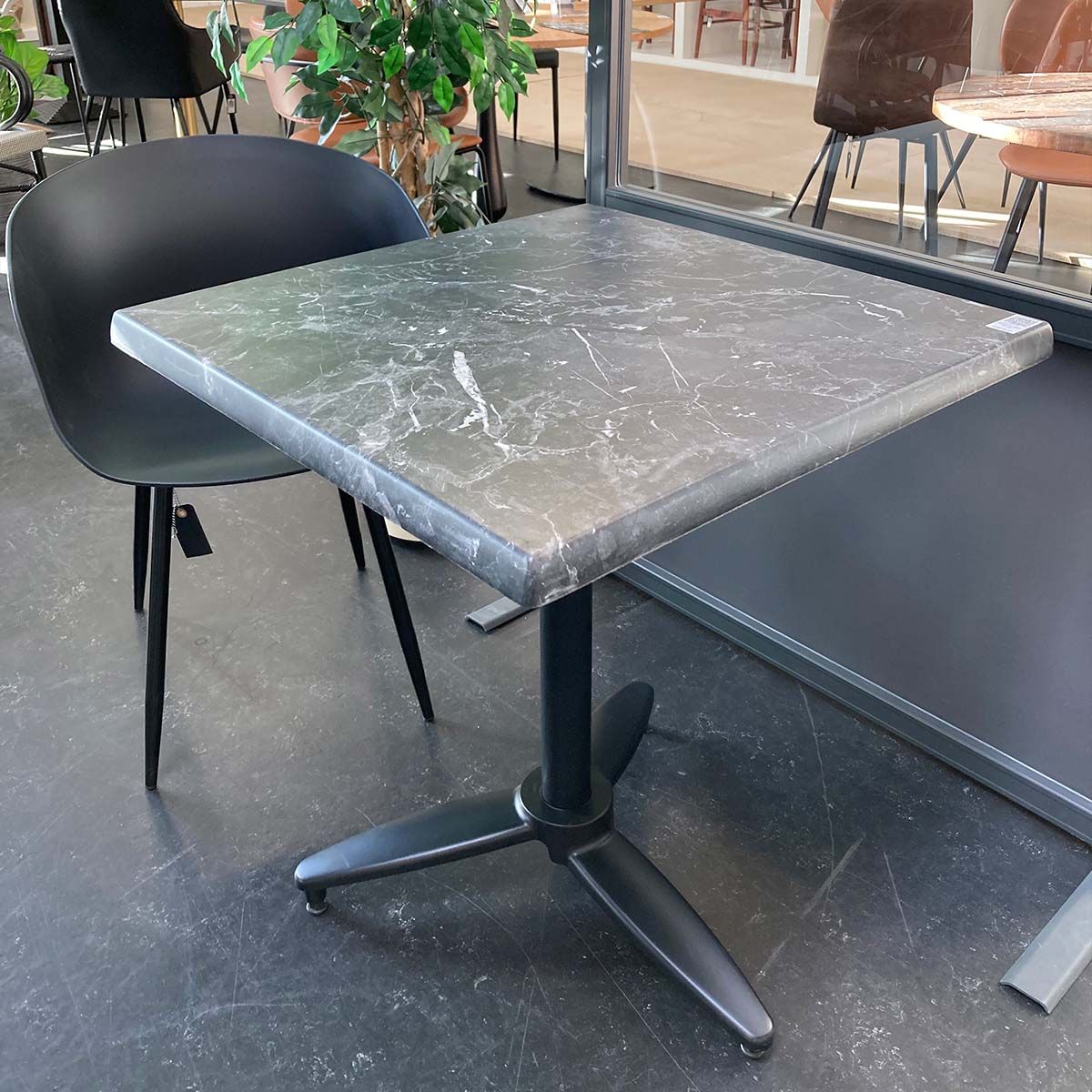 WERZALIT - Marmor Marquina bordplade firkantet - 60x60cm