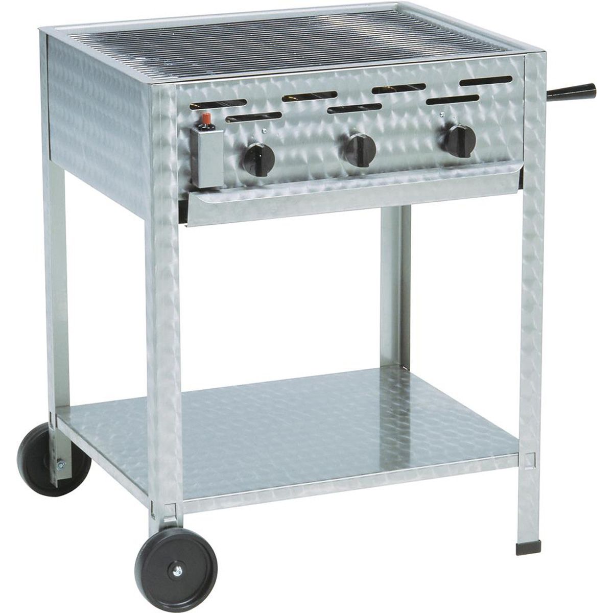 Gasgrill 3 blus m/rist 30-37mb - Komplet