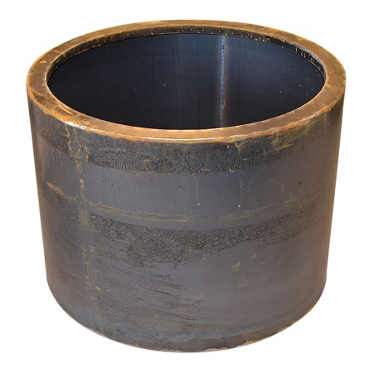 Cylinder formet plantekummer i corten - Ø80 x H 60 cm