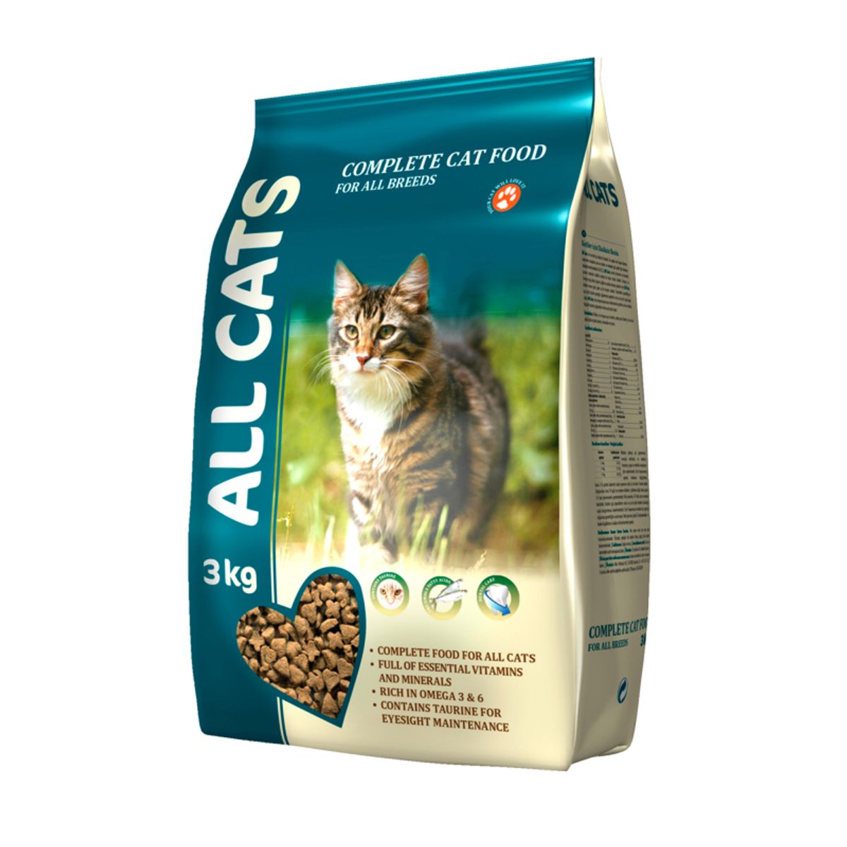 ALL CATS kattefoder 3 kg