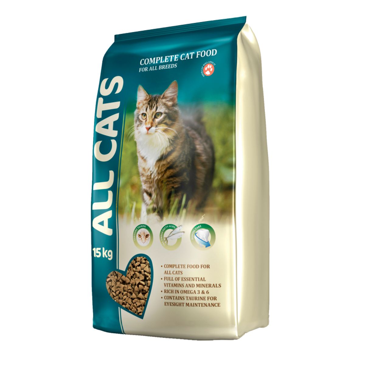 ALL CATS kattefoder 15 kg