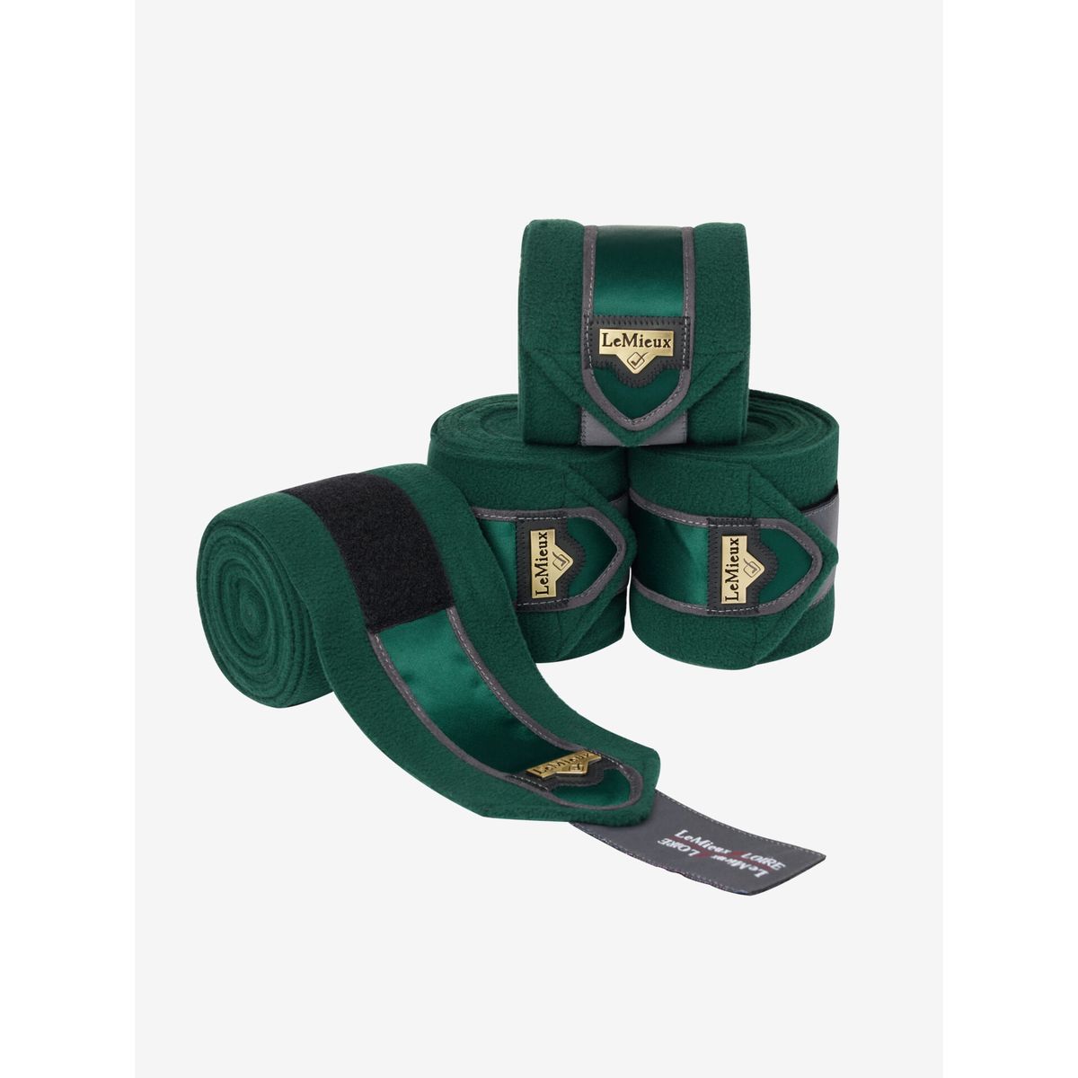 LeMieux Satin Polo Bandager, Spruce