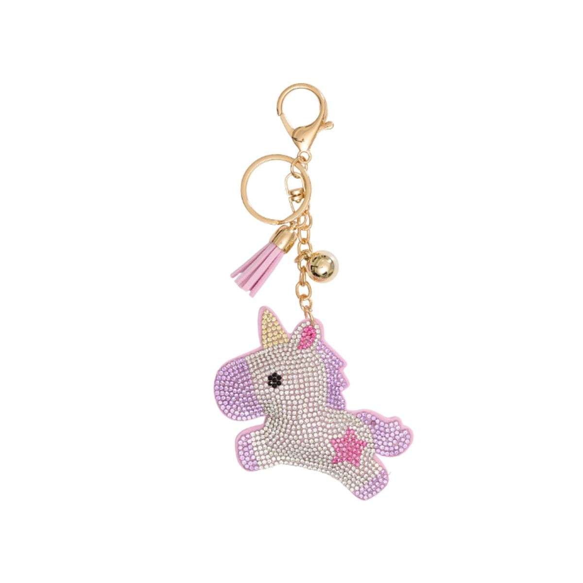 Equipage Unicorn Nøglering, Purple