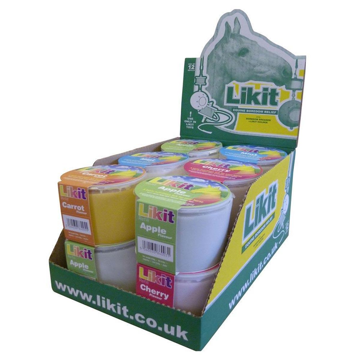 Likit Lick Refill, 650 gram - CARROT