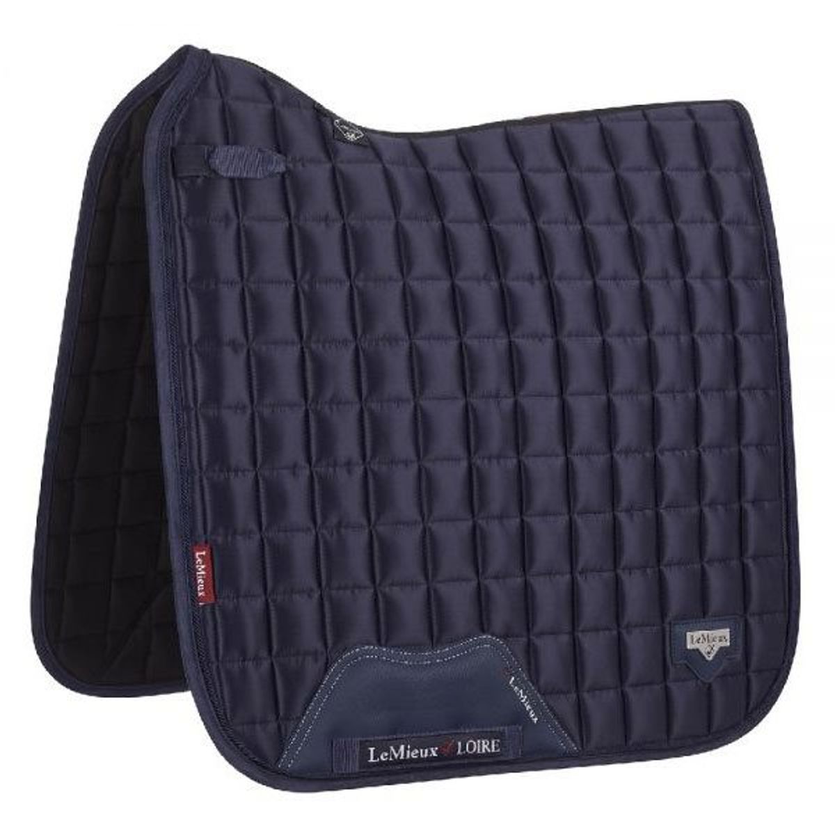 LeMieux Loire Classic Satin Underlag, Navy - DR17" - NAVY