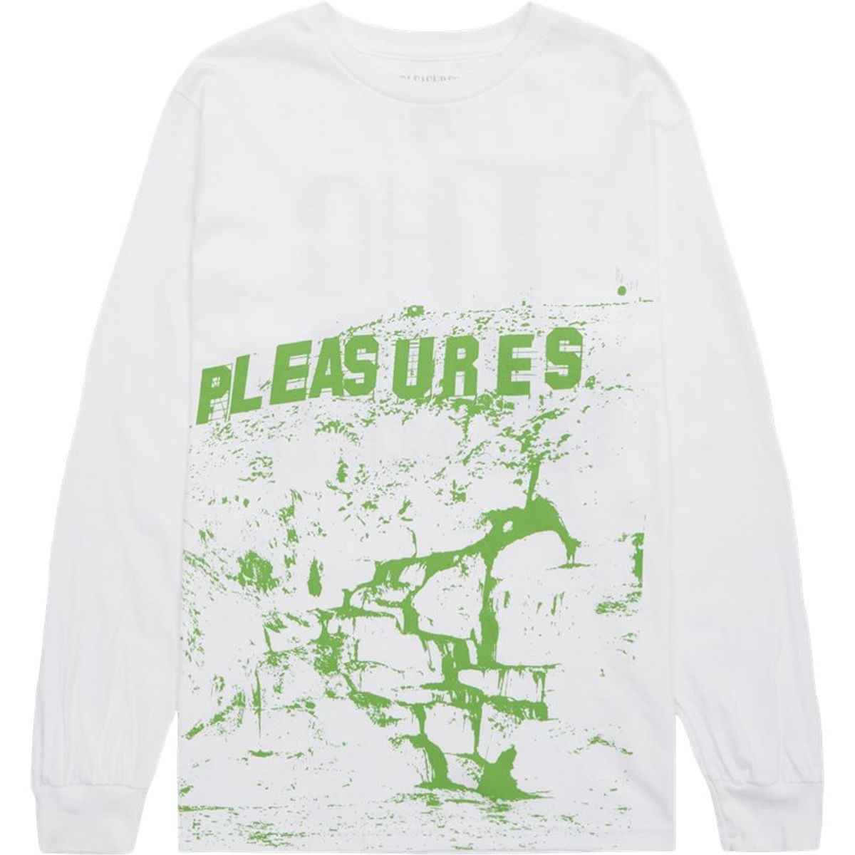 Pleasures Now Thc Long Tee White