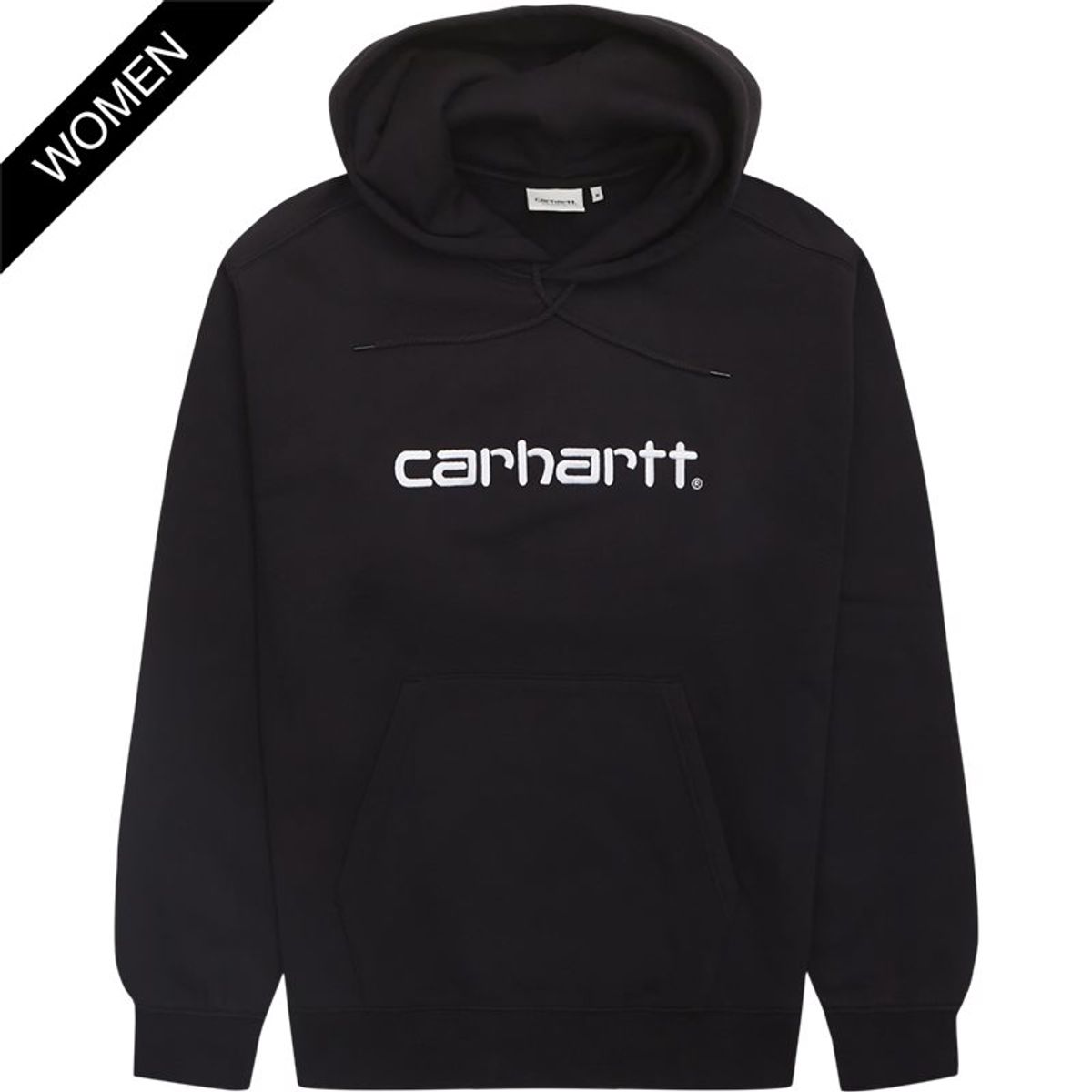 Carhartt Women W Hooded Carhartt Sweatshirt Black