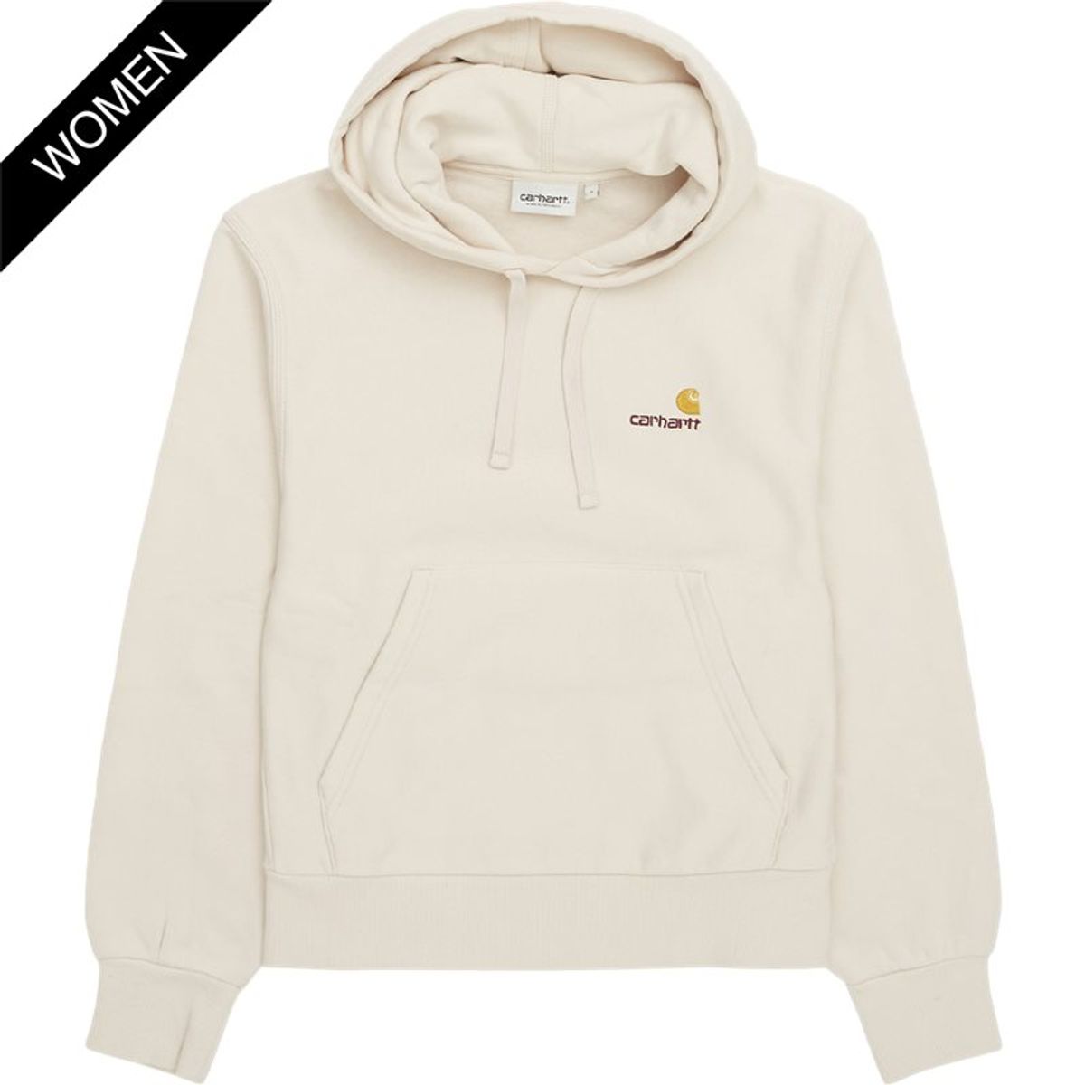 Carhartt Women W Hd American Script Sweat I033650 Moonbeam