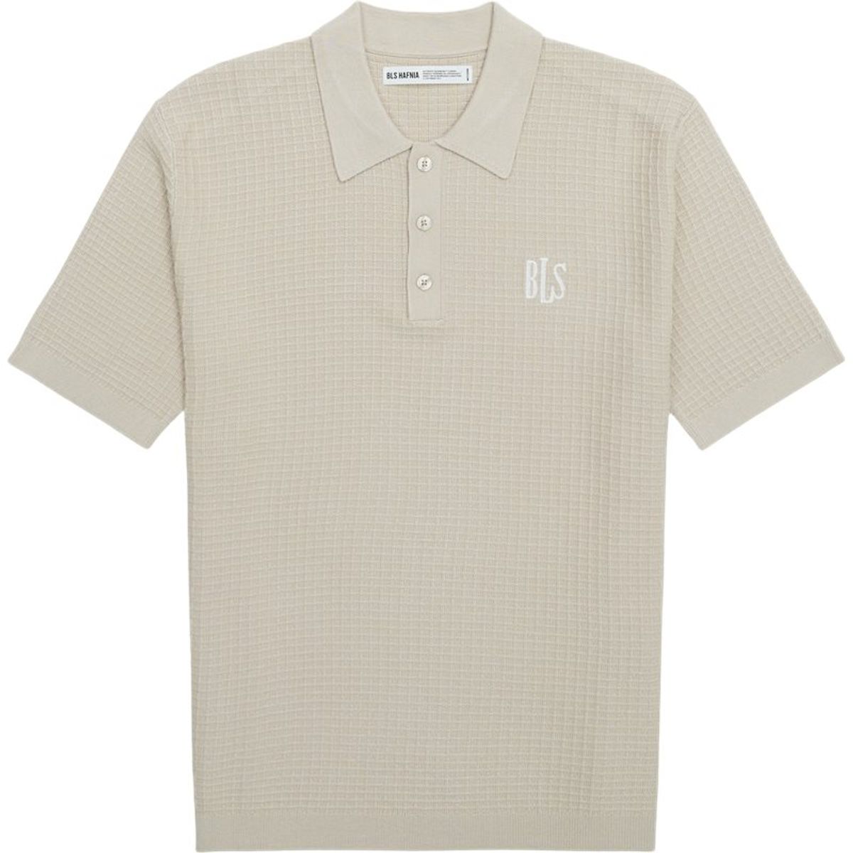 Bls Wilkins Knit Polo 202403072 T-shirt Sand