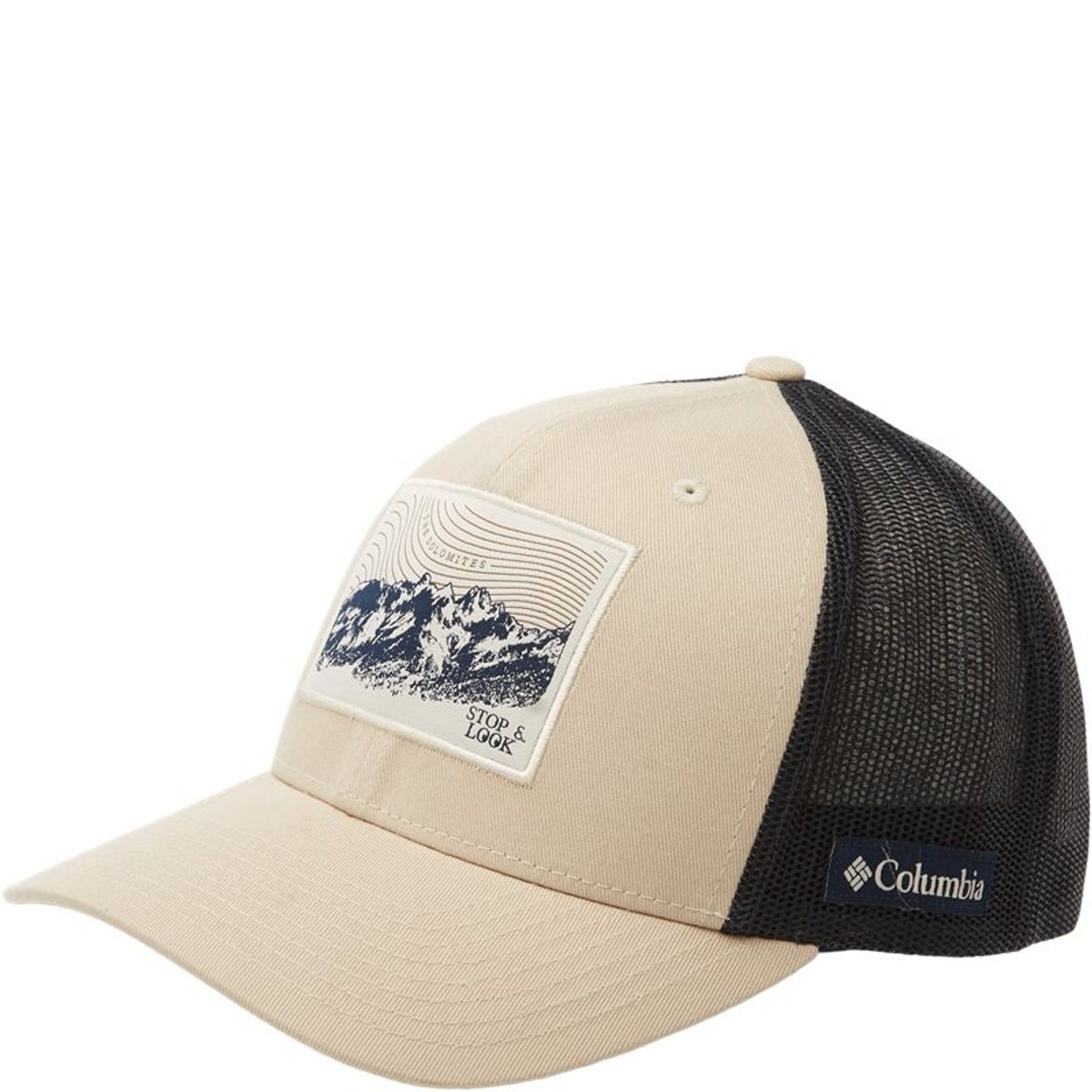 Columbia Mesh Snap Back Cap Sand