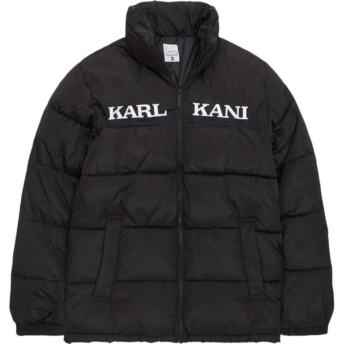 Karl Kani Retro Essential Puffer Jakke Black