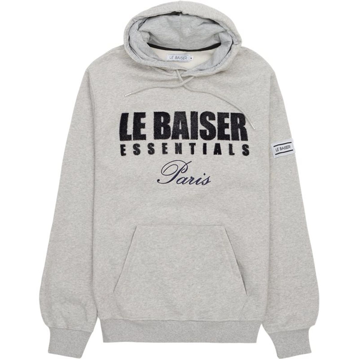 Le Baiser Victorie Hoodie Grey Melange