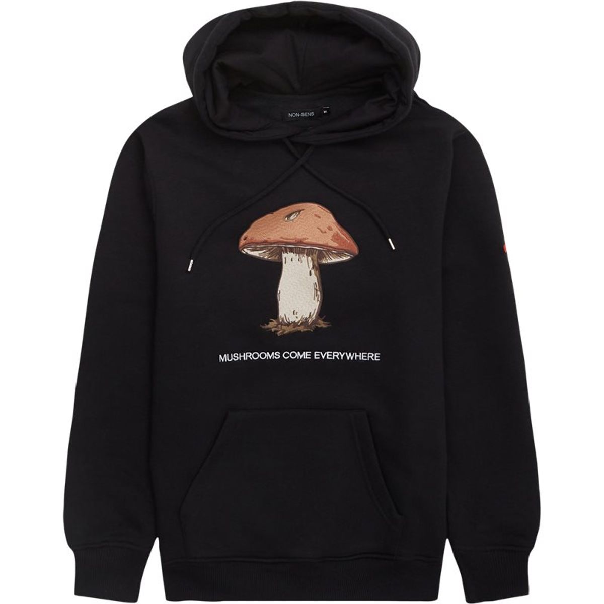 Non-sens Bob Hoodie Black