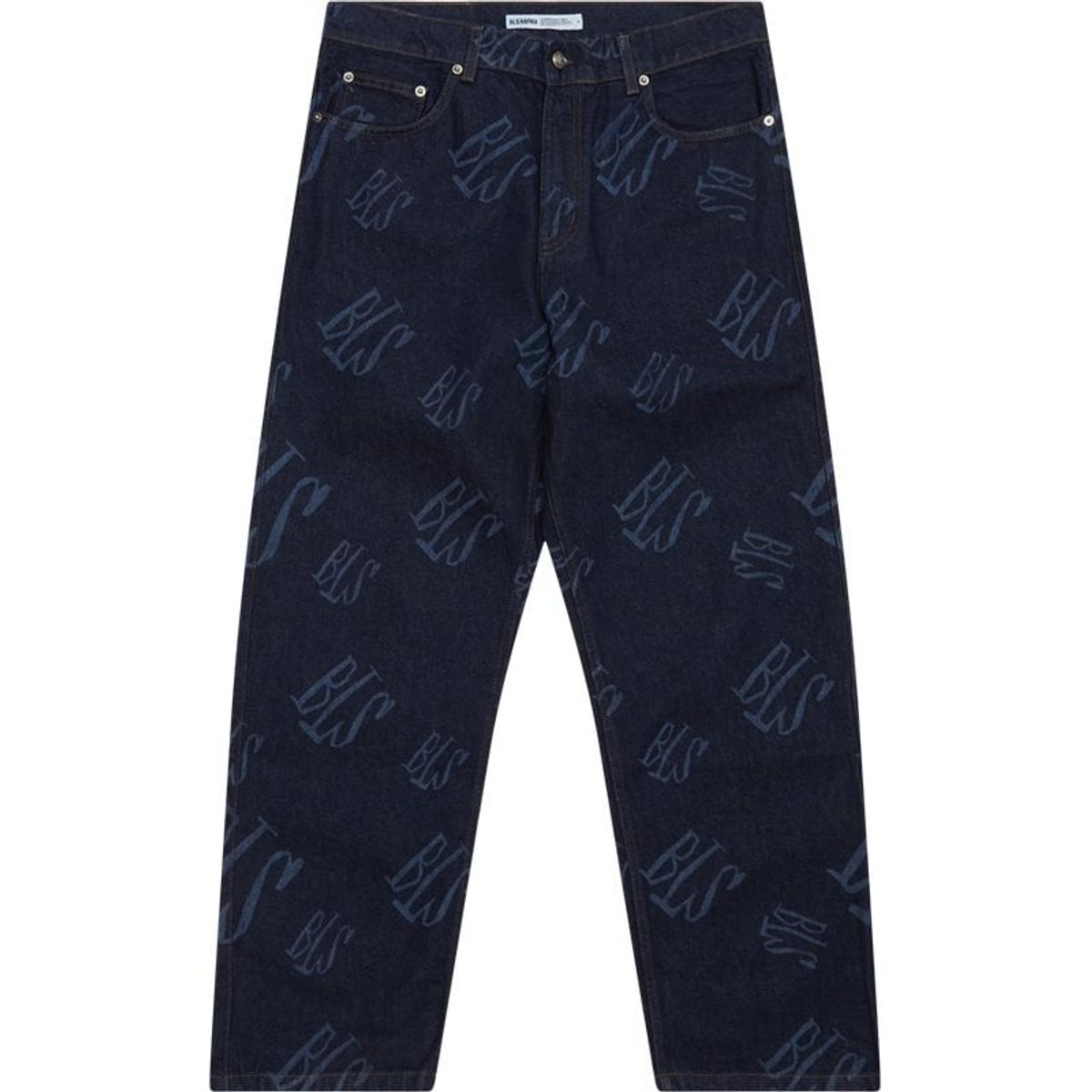 Bls - LASER JEANS DARK 20250320 Bukser