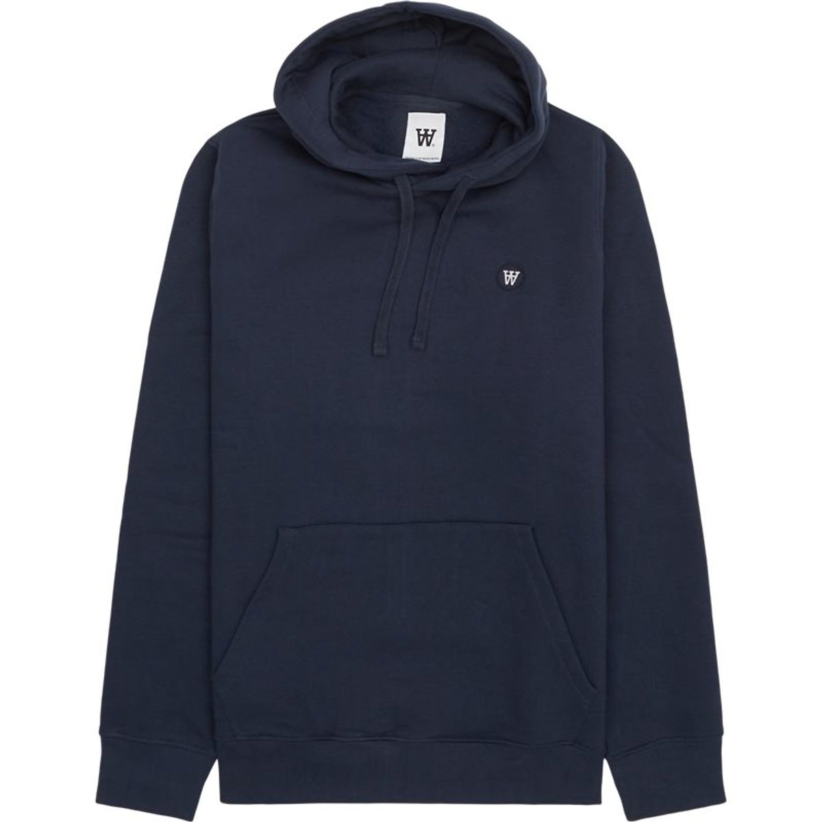 Wood Wood Ash Hooded Sweat Shirt Navy