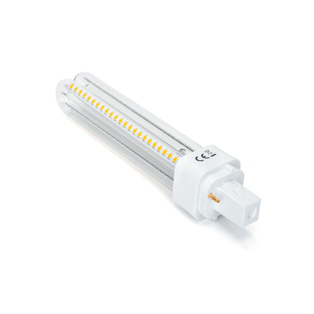 Outlet: B5 PLC 2U 15W LED 3000K - Kulør : Varm