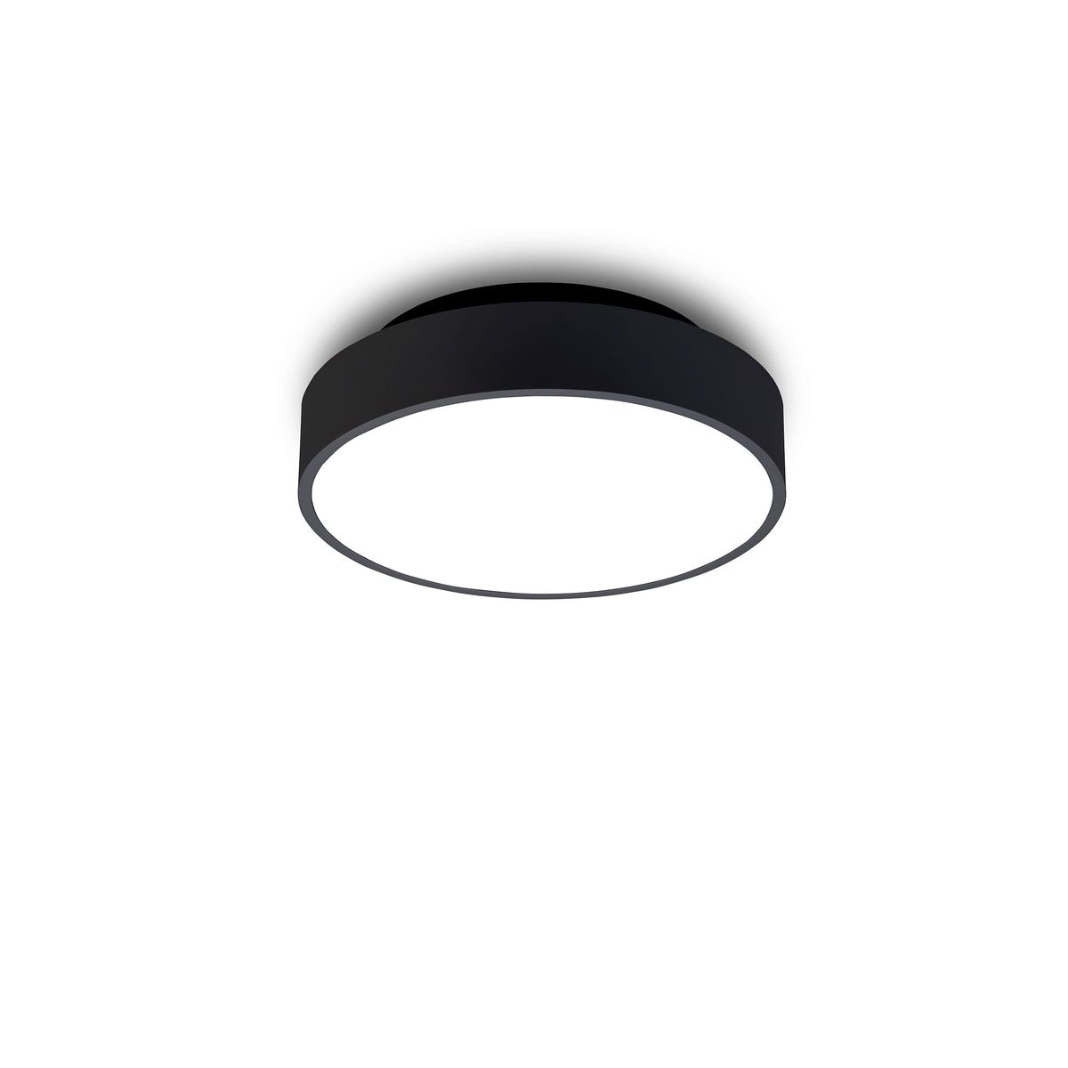 Luna C260 Plafond - Luna C260 Plafond LED CCT - UPLIGHT - Black