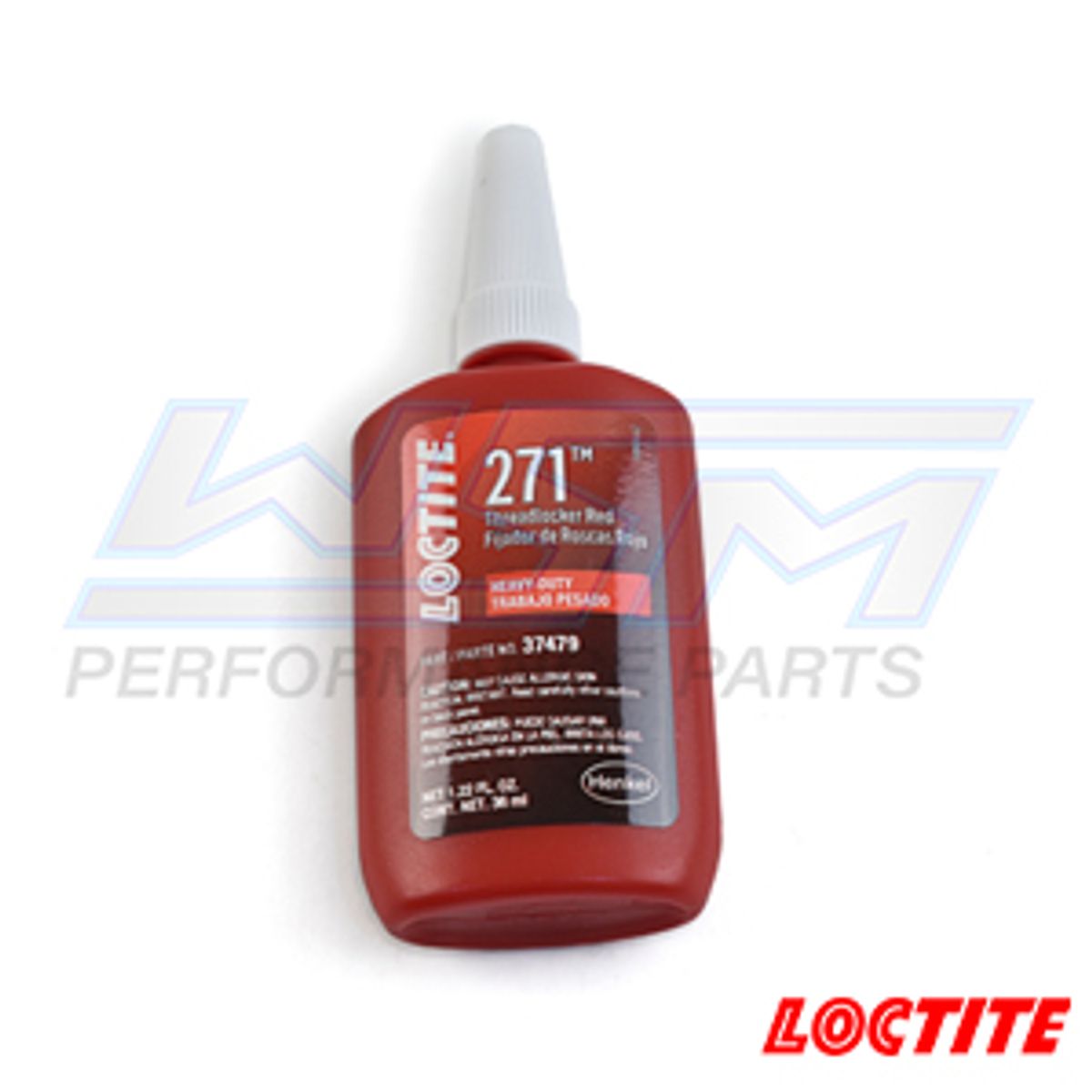 Thread Lock: Red 271 High Strength 36ml - 01327136