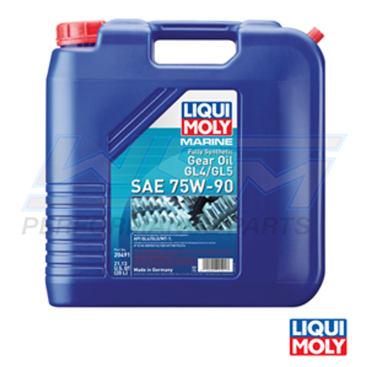 Gear Oil: 75W-90 Fully Syn, GL4/GL5 - 20L - MOL20491