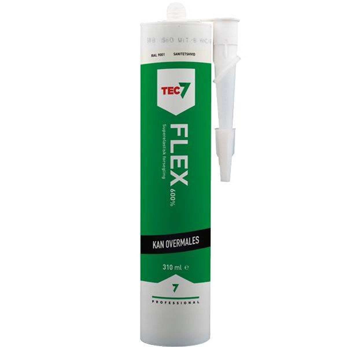 Tec7 X-Seal flex fugemasse 310 ml patron hvid ral 9003 - 1600831