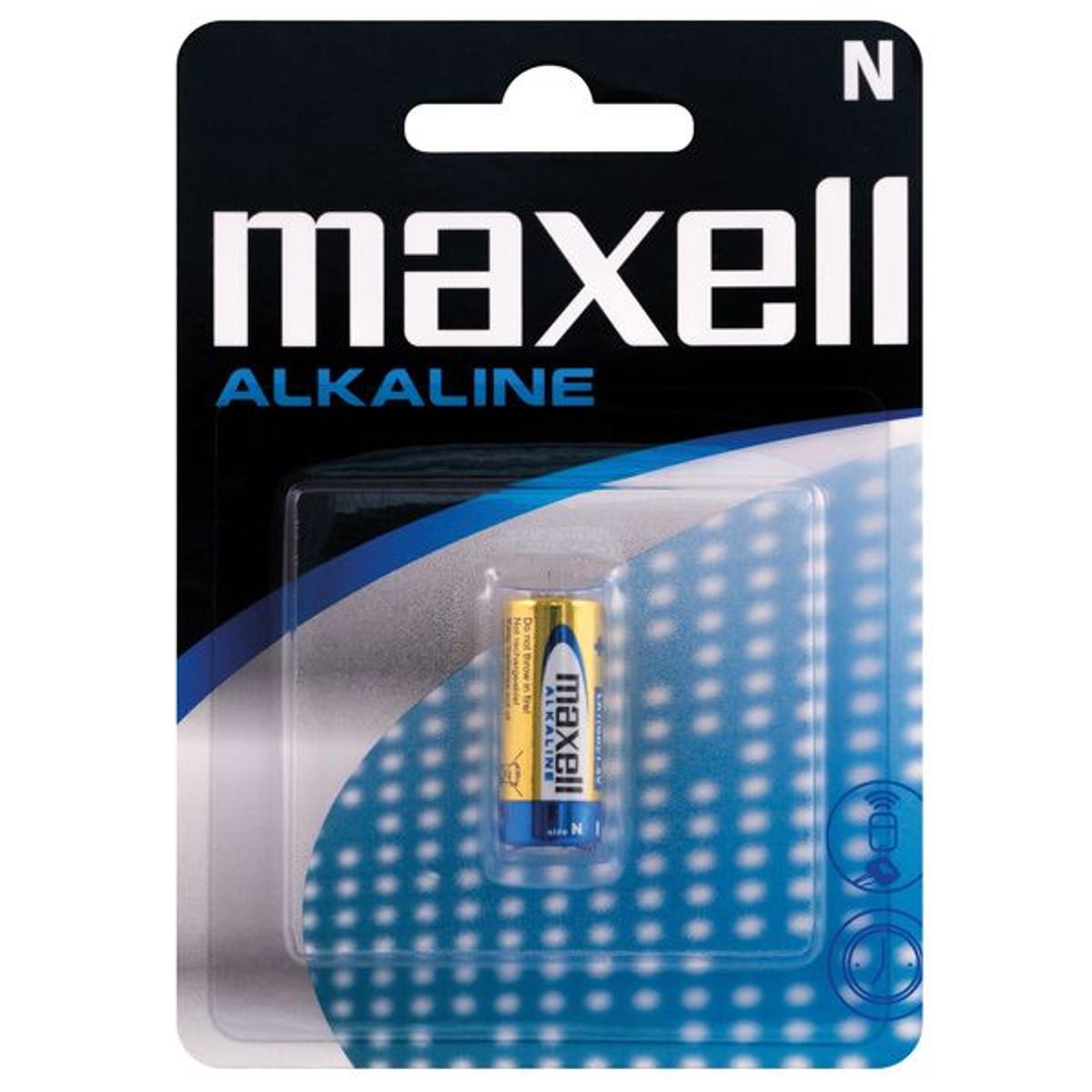 Maxell Alkaline LR1 batteri - 1stk - 1170501