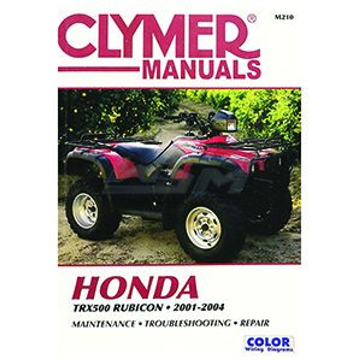 Honda 500 trx rubicon 2001-2004 manual - M210