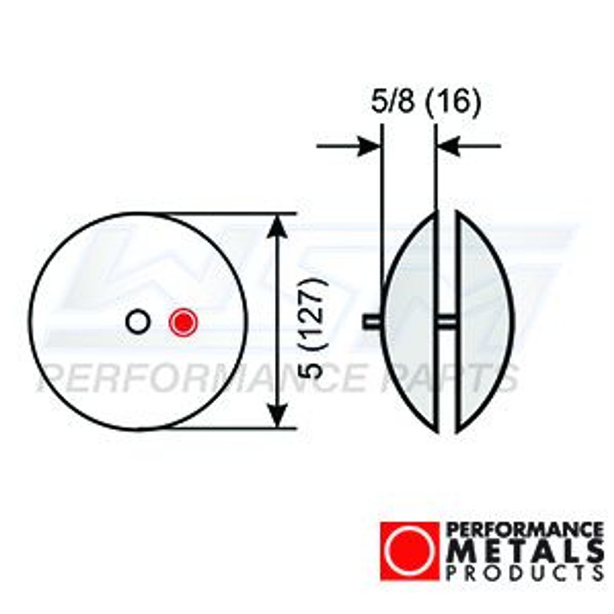 anode - aluminium - rorbladet 5 - PMCR5000A