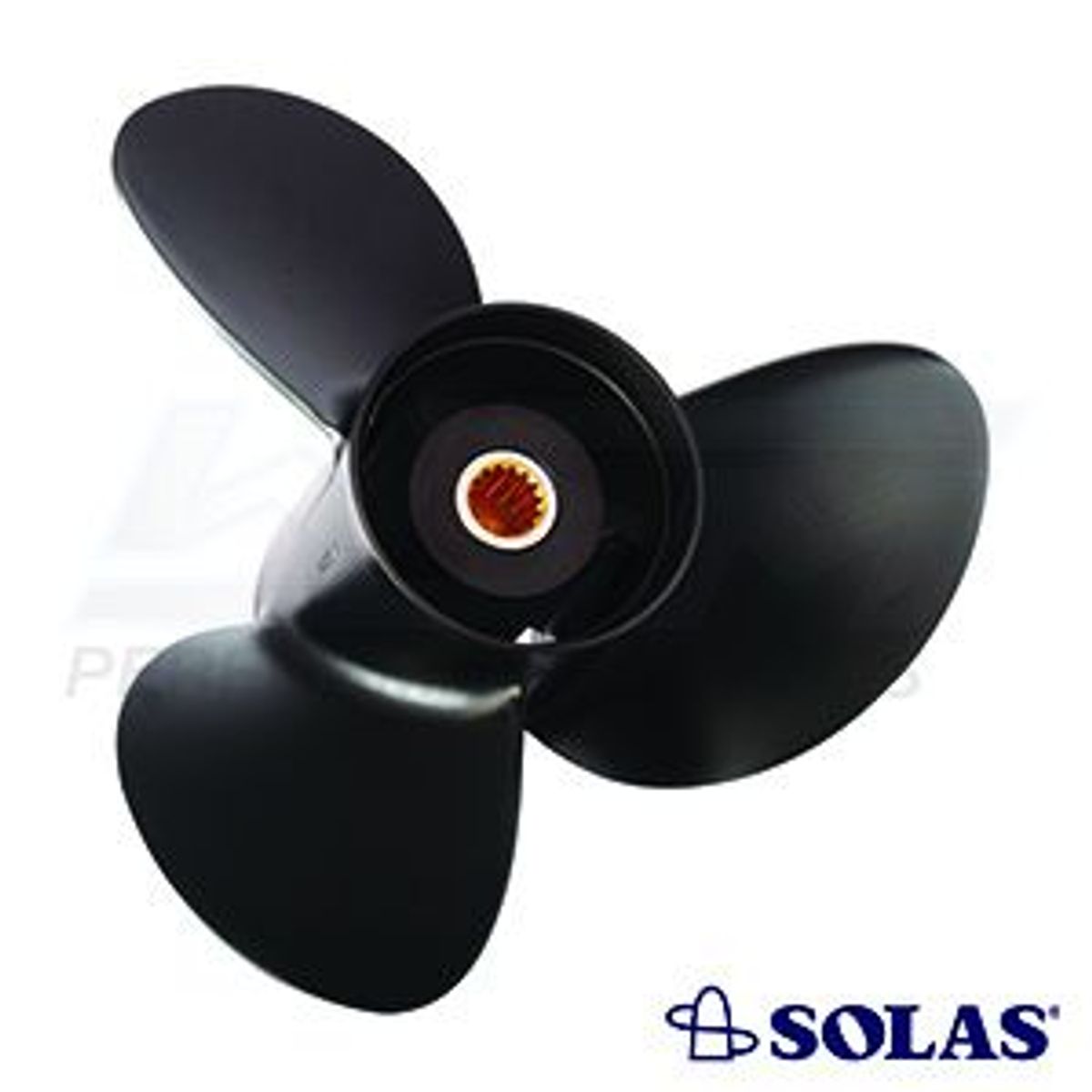 SOLAS prop. m / hub j / e, OMC alum 90-300hp (14.5x19) 3 bl. - 251114519