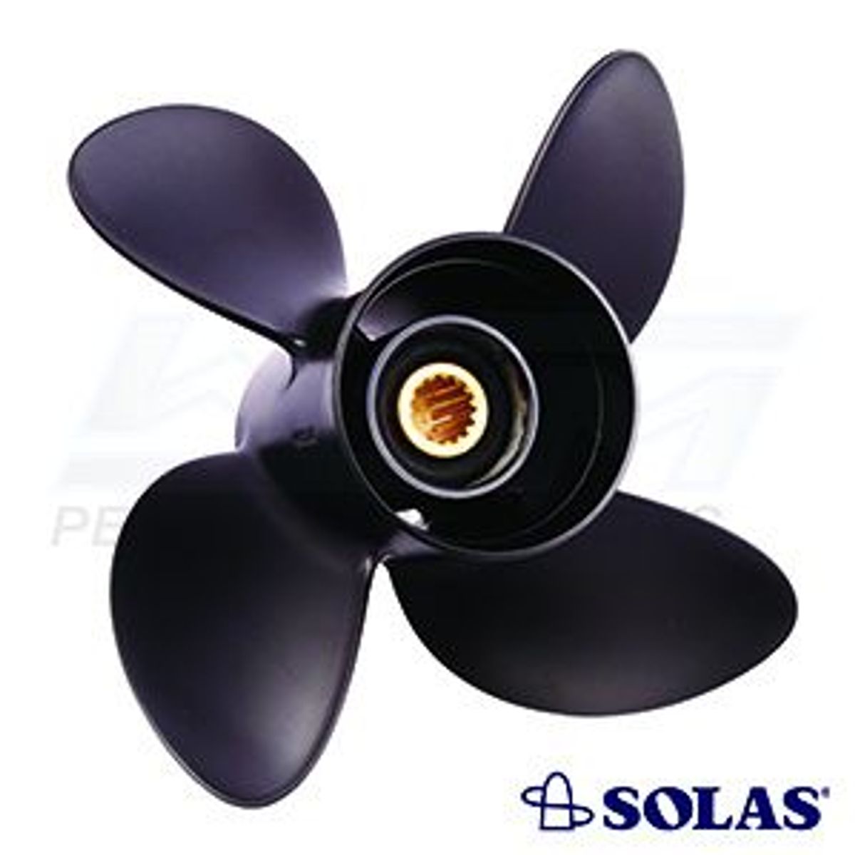 SOLAS prop. m / hub Niss / toh / yam al 60-140hp (12.75x17) 4 blade - 341312817