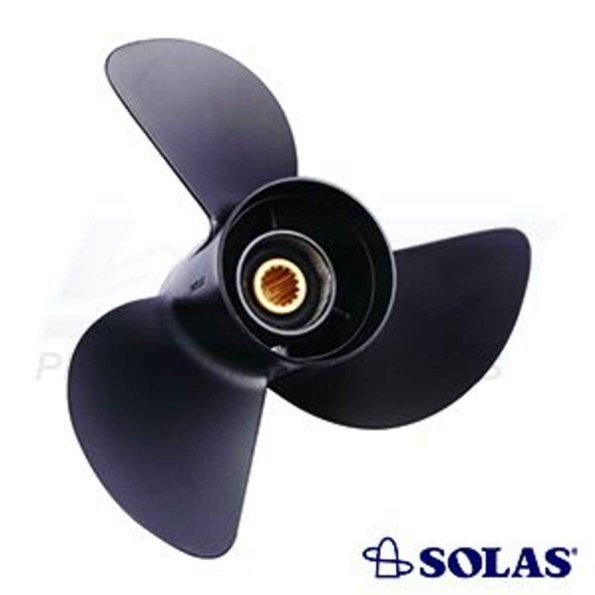 solas prop.w / hub Niss / toh / yam alum 50-130hp (13.5x15) 3 bl. - 341113515