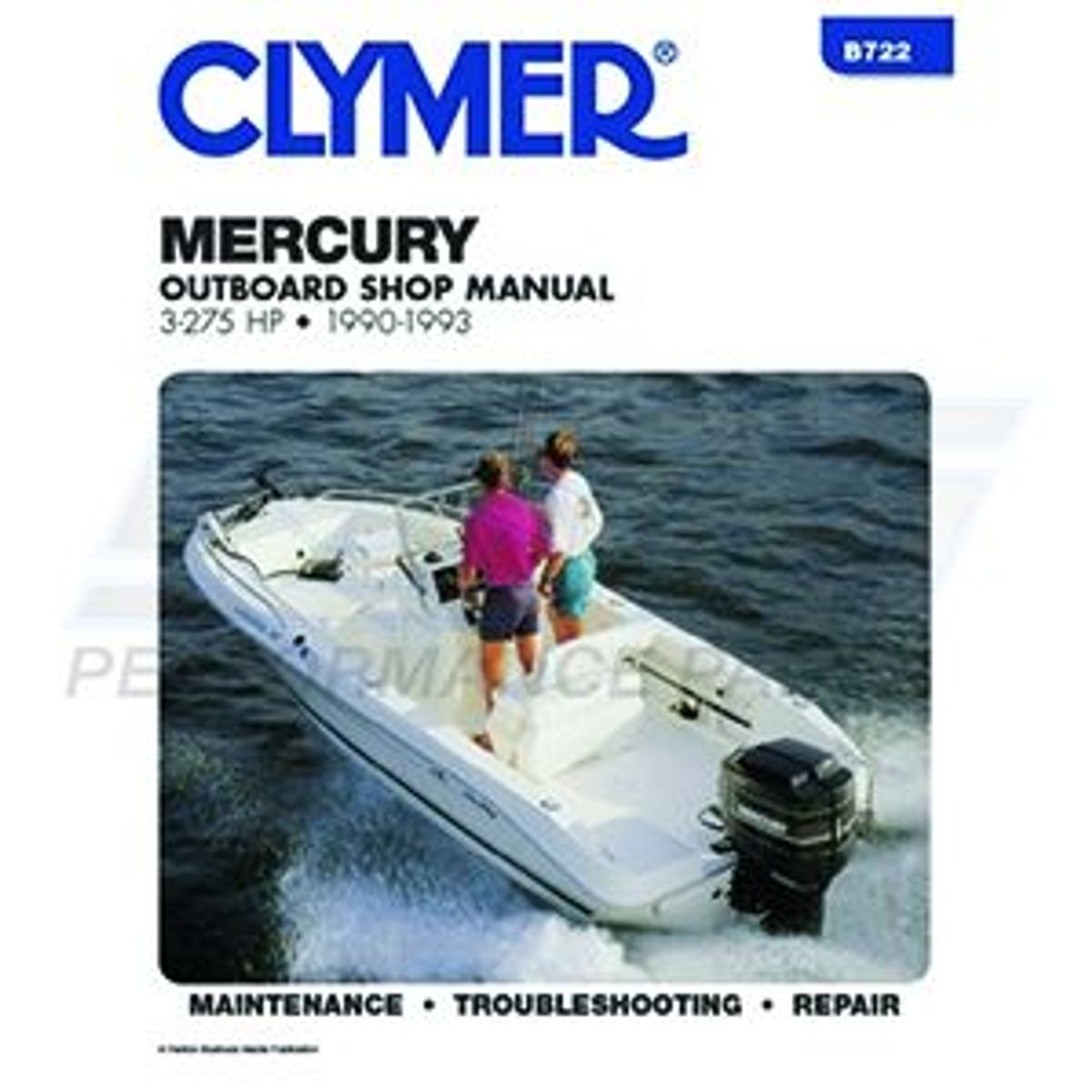 Mercury 3-275 hk 1990-1993 manual - B722