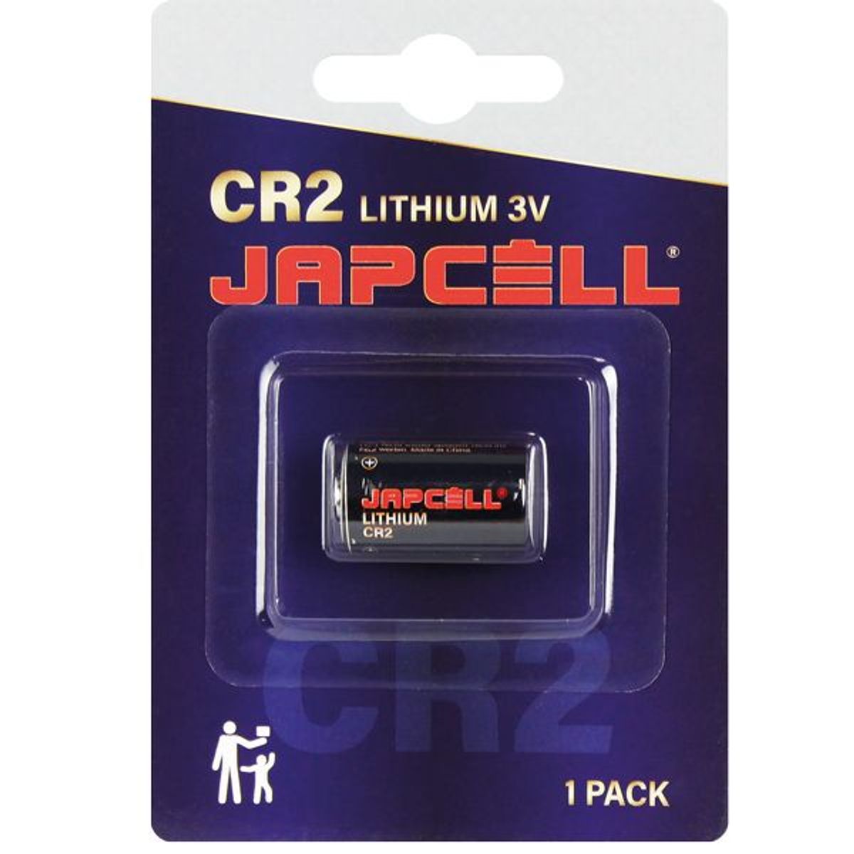 Japcell CR2 3V lithium batteri 1 stk - 1170539