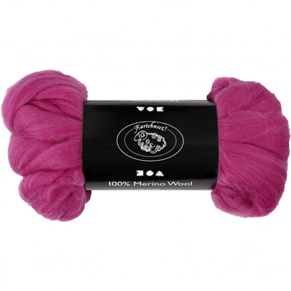 Karteflor Merino Rød Violet 21my 100g