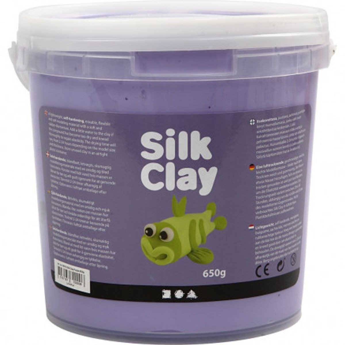 Silk Clay ®, lilla, 650 g/ 1 spand