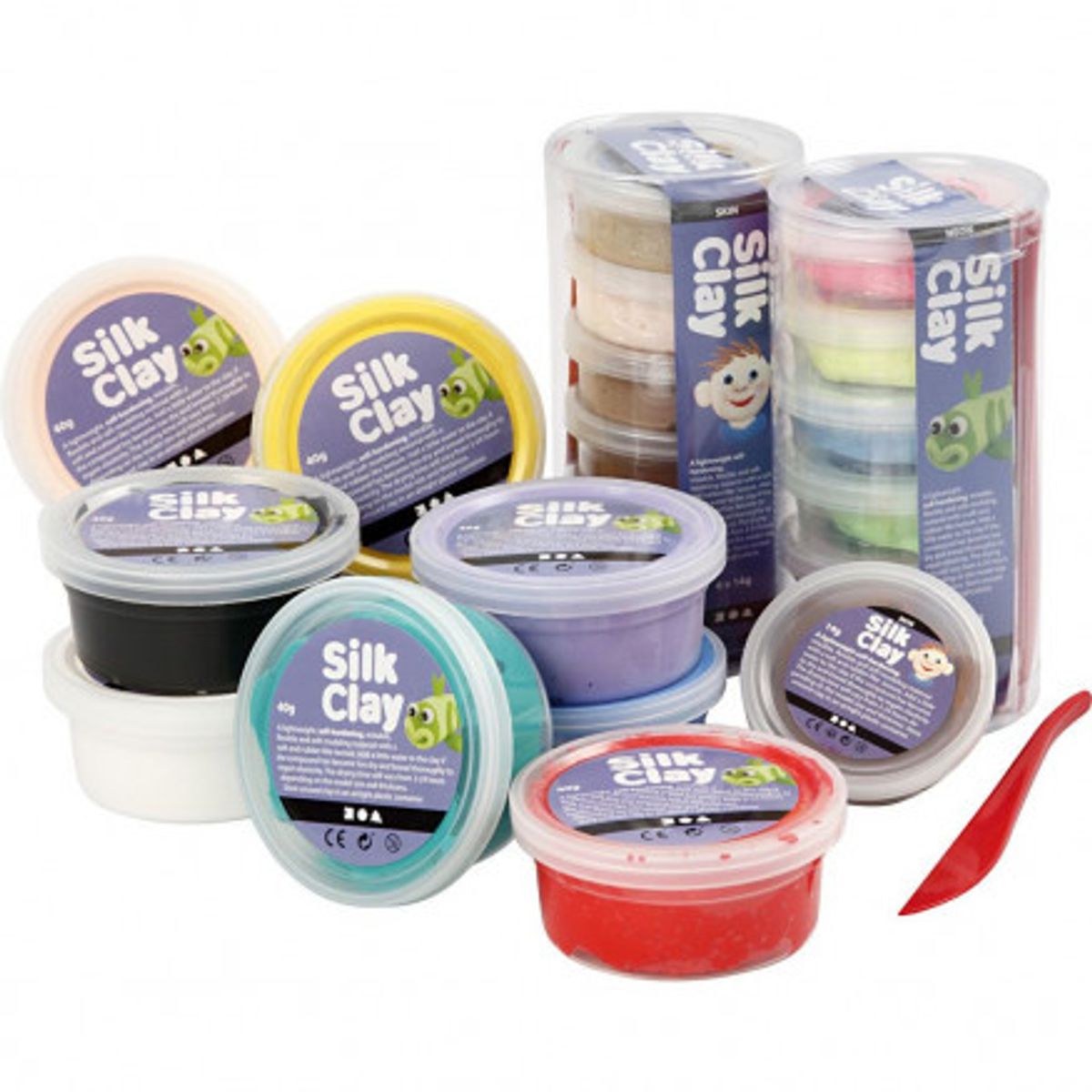 Silk Clay ®, ass. farver, 22 ds./ 1 pk.