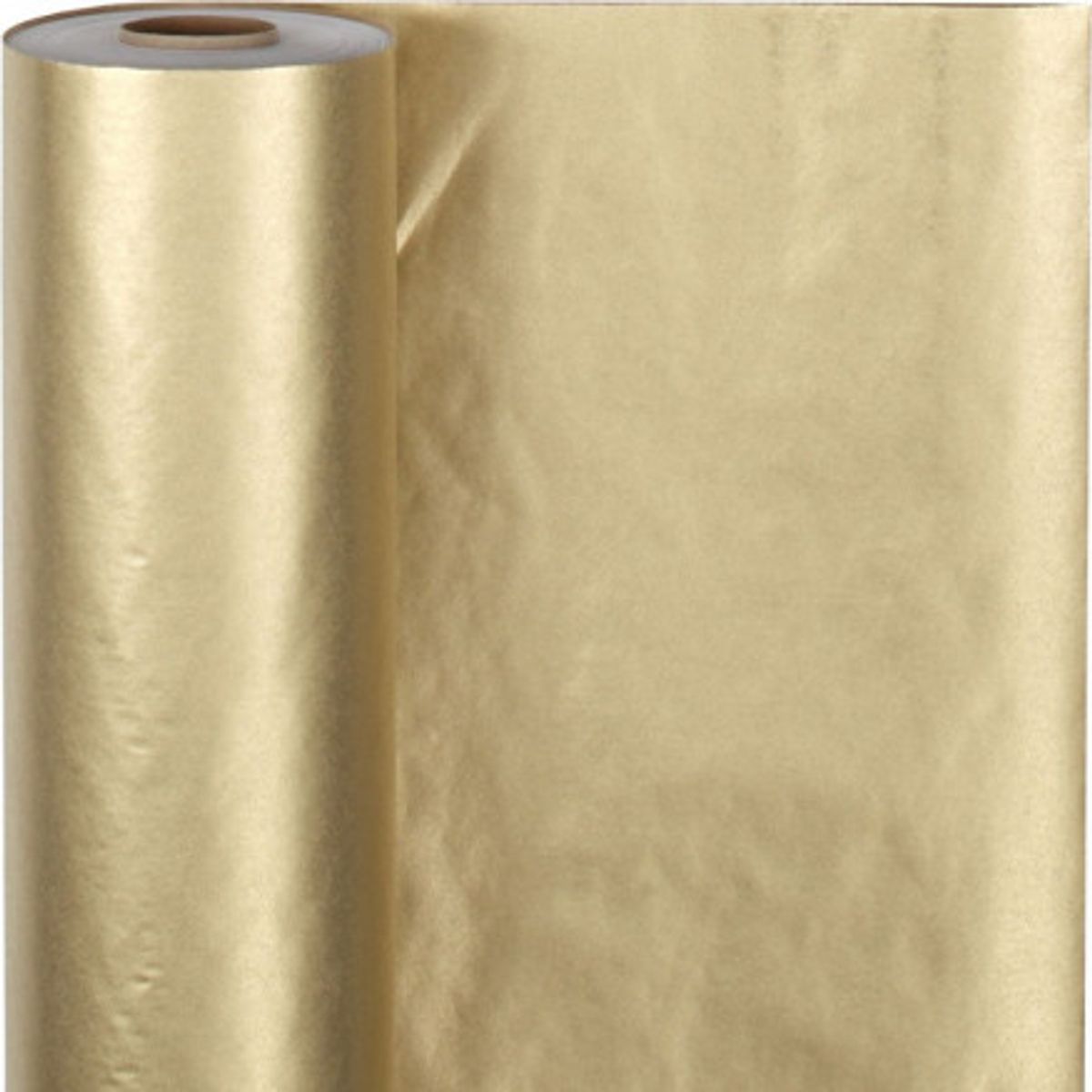 Gavepapir, guld, B: 50 cm, 60 g, 100 m/ 1 rl.