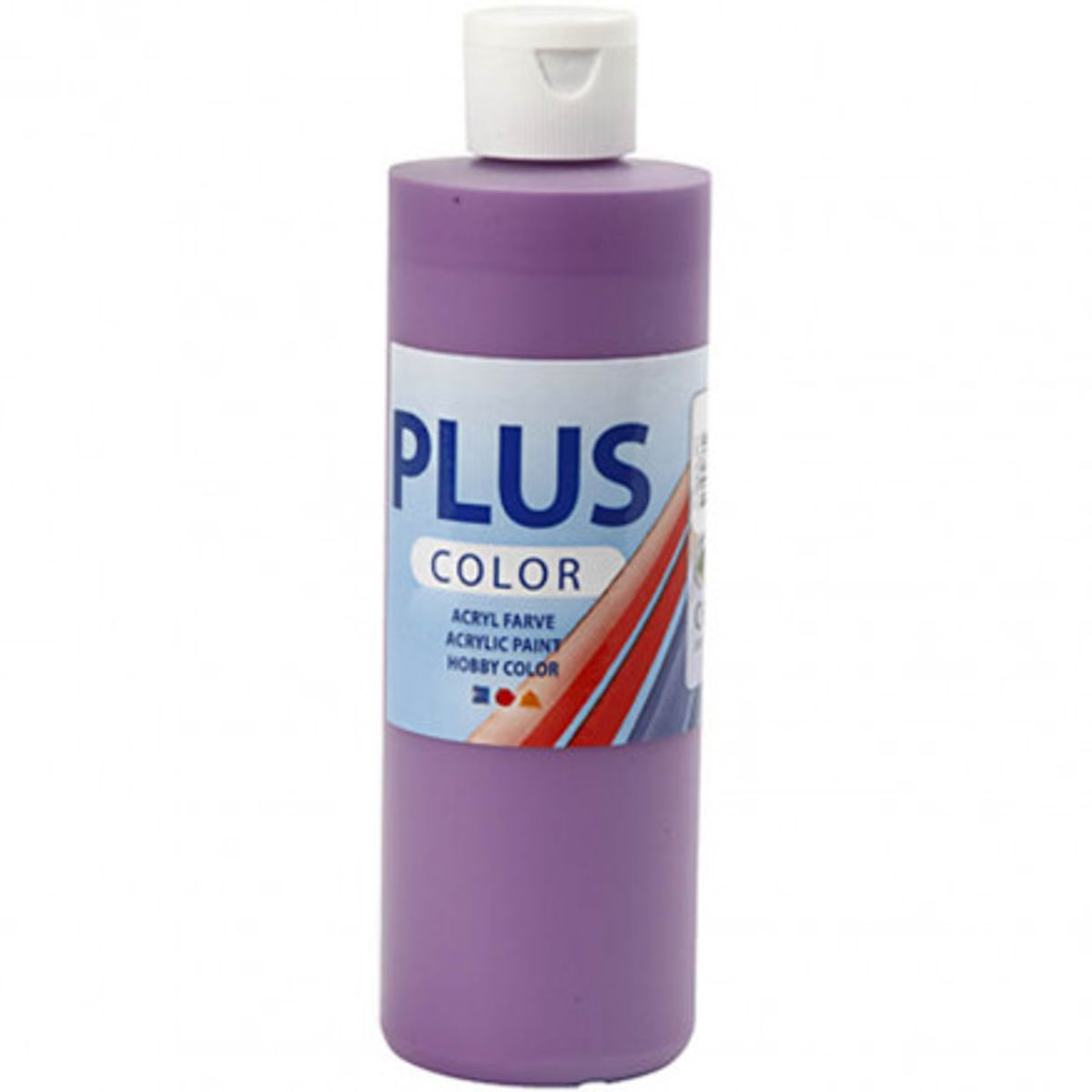 Plus Color hobbymaling, dark lilac, 250 ml/ 1 fl.