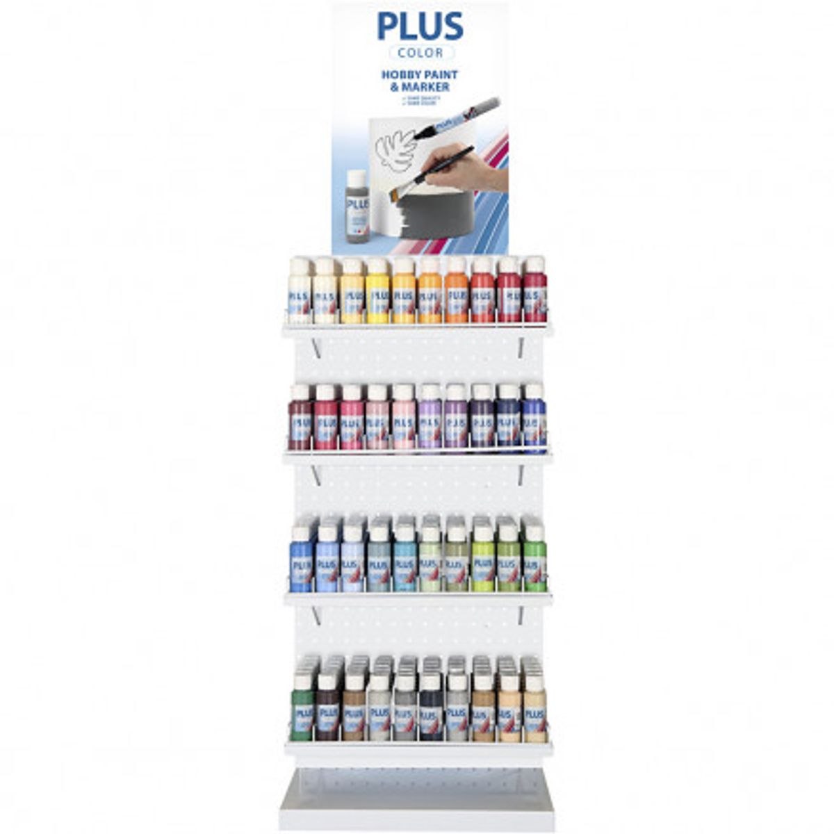 Plus Color hobbymaling, 240 fl./ 1 pk.