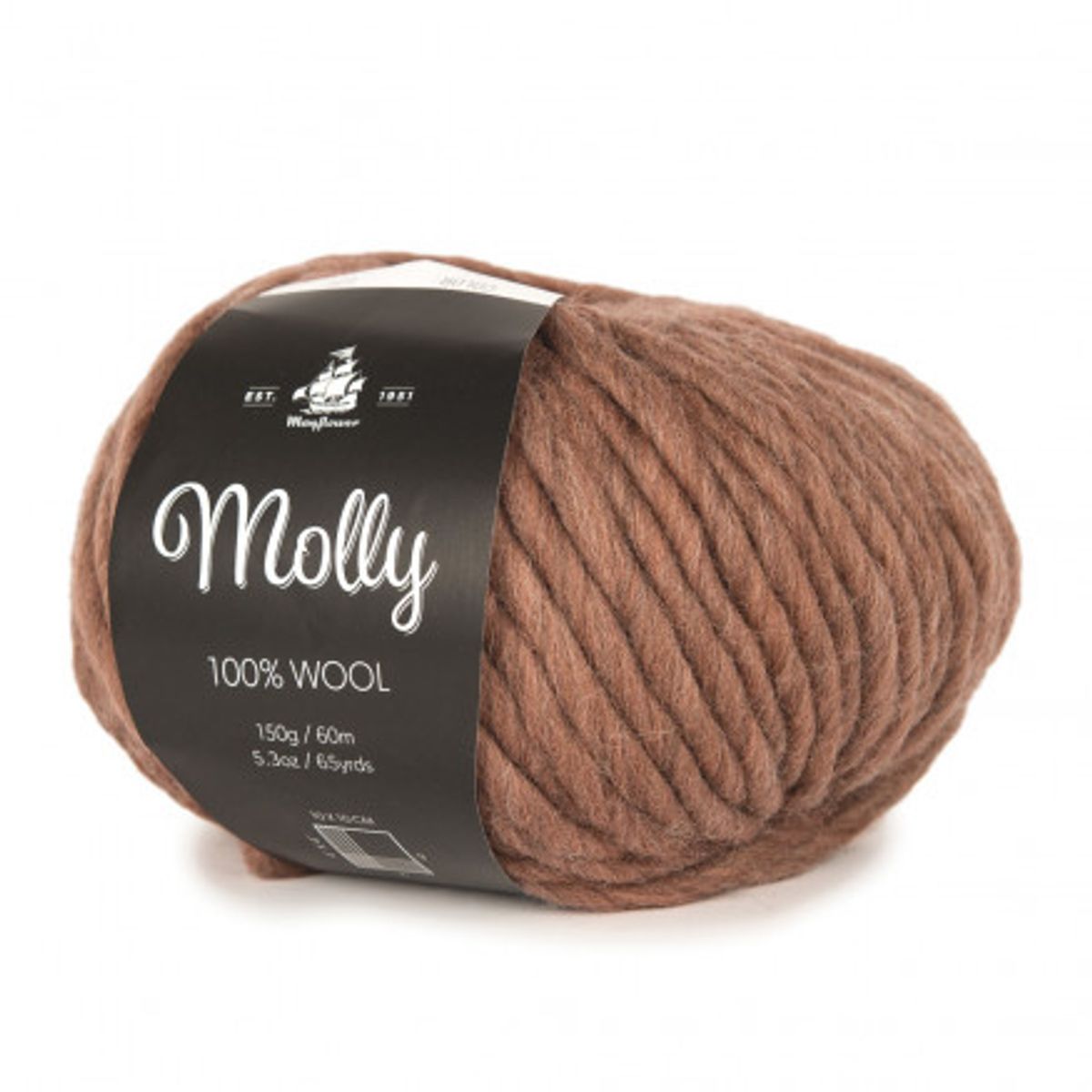 Mayflower Molly Garn Unicolor 04 Cognac