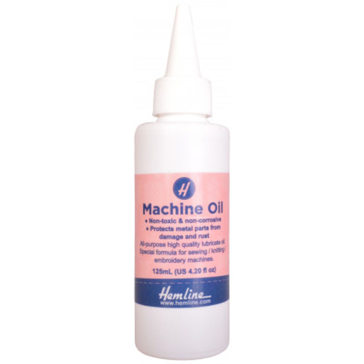 Hemline Symaskineolie 125ml, syrefri