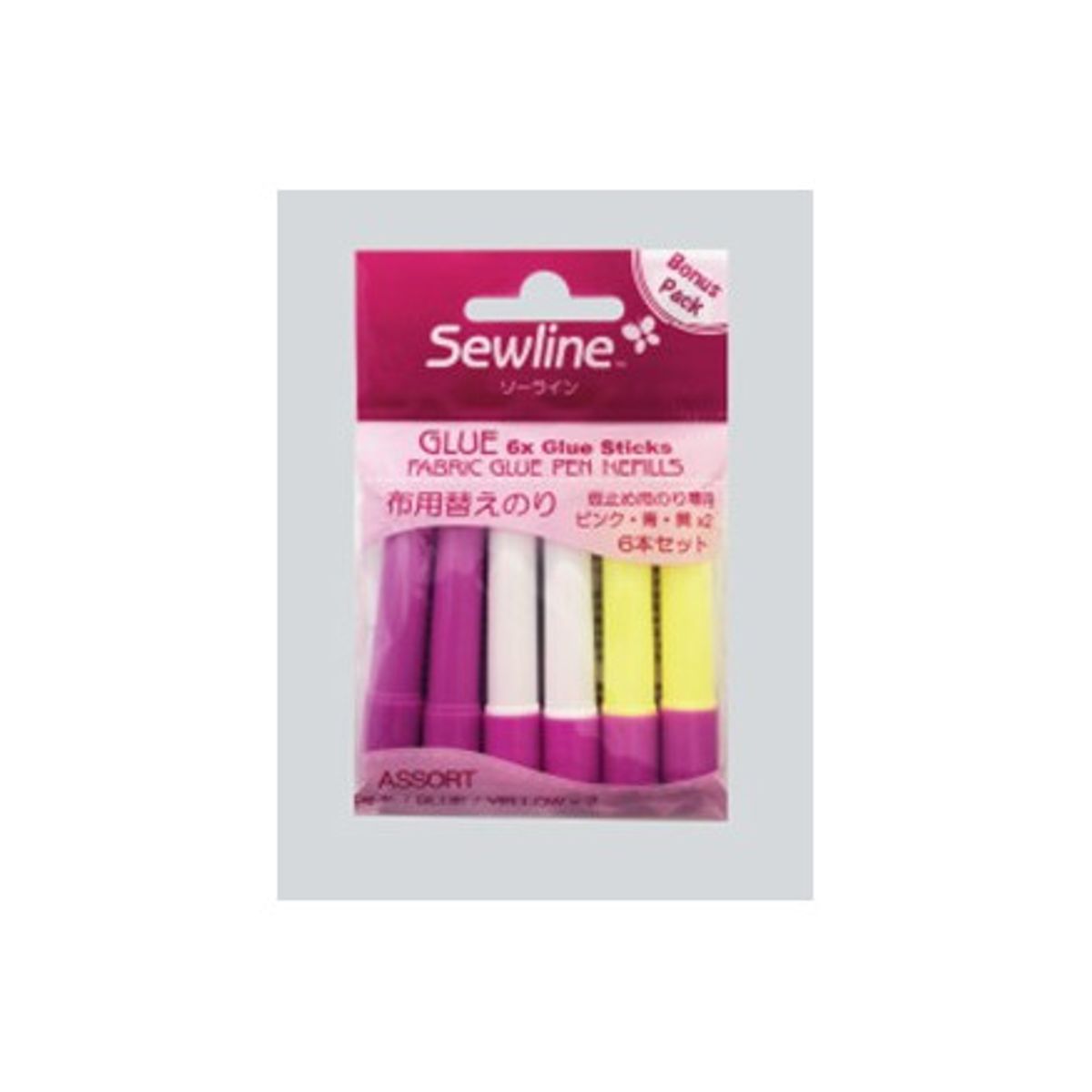 Sewline Refill til Lim Pen - 6 stk