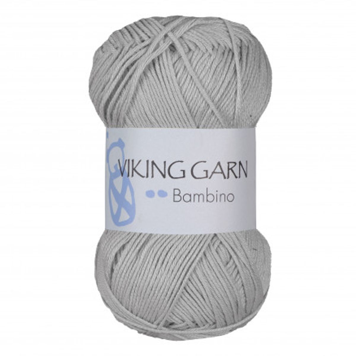 Viking Garn Bambino 413 - Lys Grå