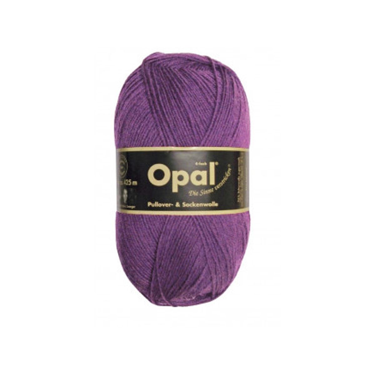 Opal Uni 4-trådet Garn Unicolor 3072 Violet